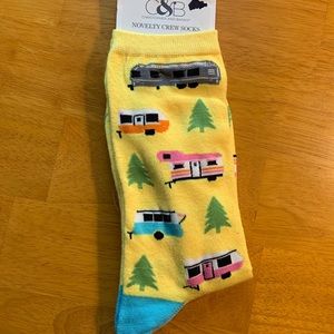 NWT Christopher and Banks camper socks for women, shoe size 4-10
